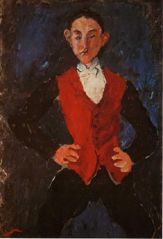 Portrait of a Boy, Chaim Soutine